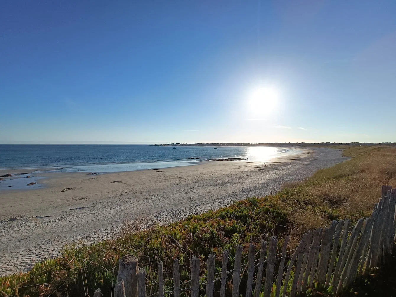 La plage des Sables Blancs